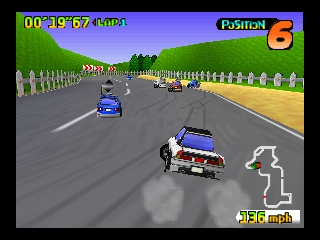 Penny Racers (USA) In game screenshot